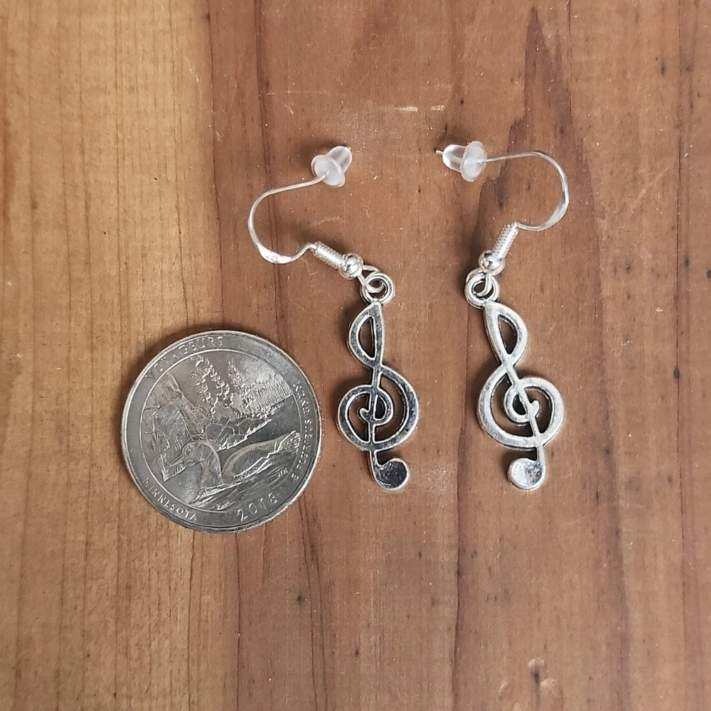 Music Note Earrings
